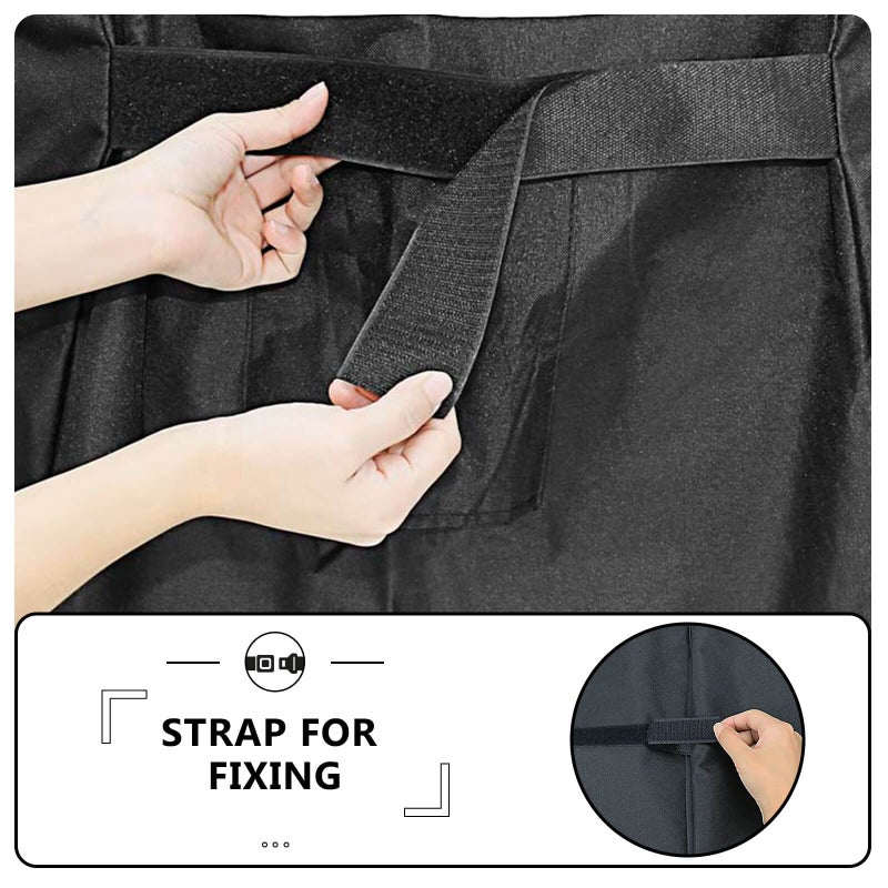 Grisun 7139 Grill Cover for Weber Spirit 300 Grills, Spirit 310, E310, S310 and E330, Waterproof and UV-Resistant Gas Grill Cover, Heavy Duty BBQ Cover, 51 inches, Black - Image 5